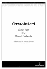 Christ the Lord SAB choral sheet music cover